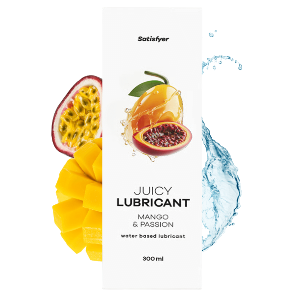 Lubrifiant à base d'eau Mangue et Passion 300 ml Satisfyer 